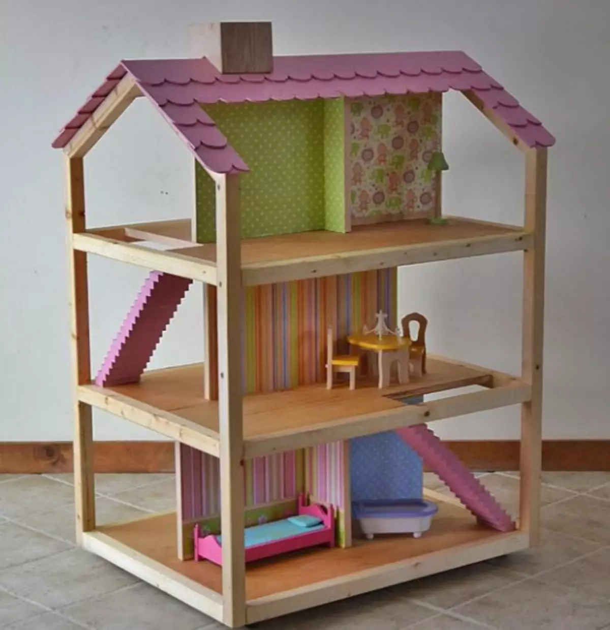 Puppet house from plywood with your own hands with photos and videos