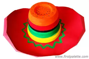 Sombrero ເຮັດມັນດ້ວຍຕົນເອງຈາກເຈ້ຍ: ຫ້ອງຮຽນແມ່ບົດທີ່ມີຮູບ