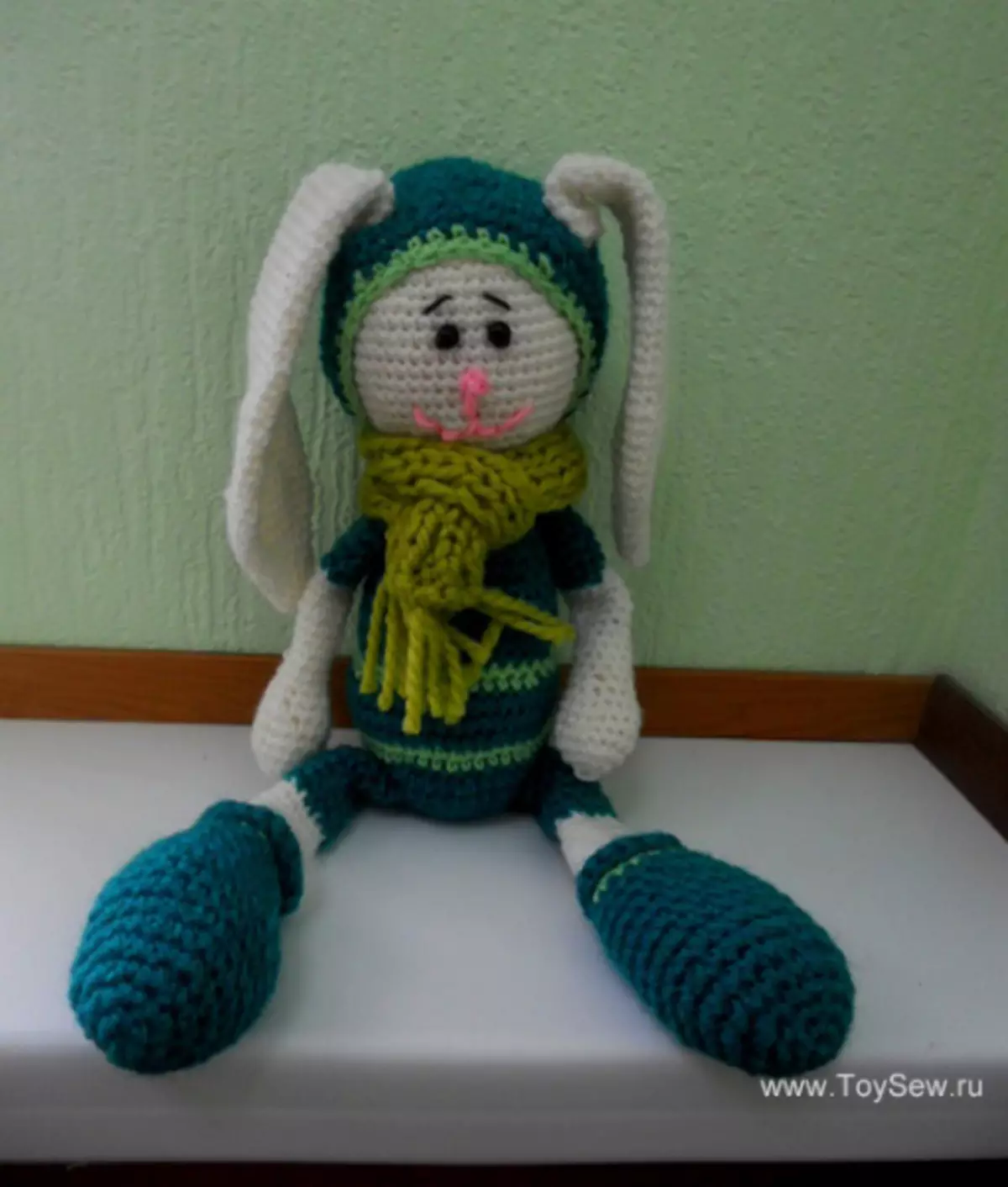 Amigurum crochet Bunny: Đề án với mô tả và video