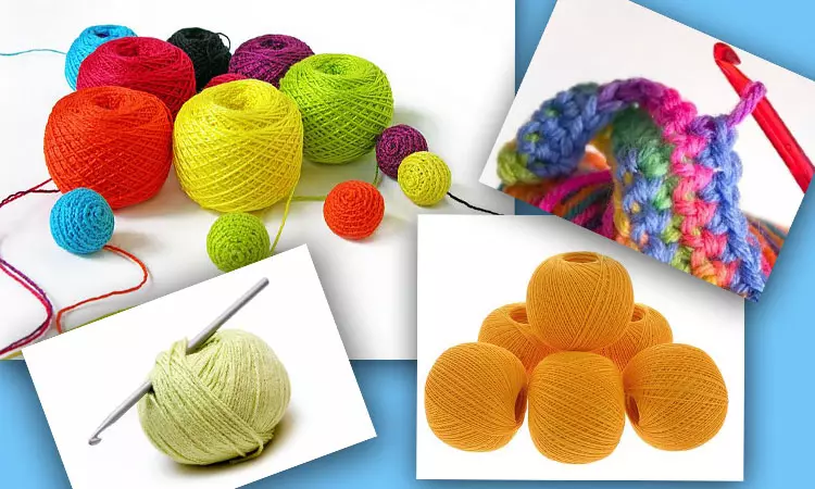 Dasar crochet kanggo pamula: jinis puteran ing gambar