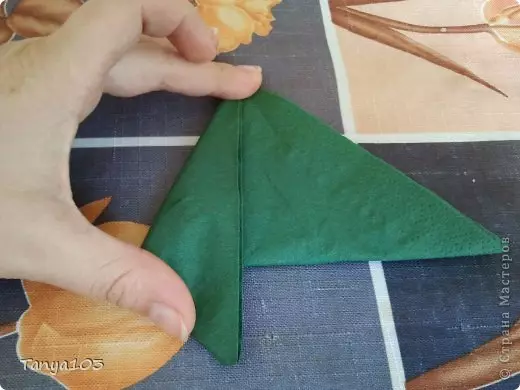 來自餐巾紙的菠蘿自己做到了：一個方案，逐步的照片和視頻