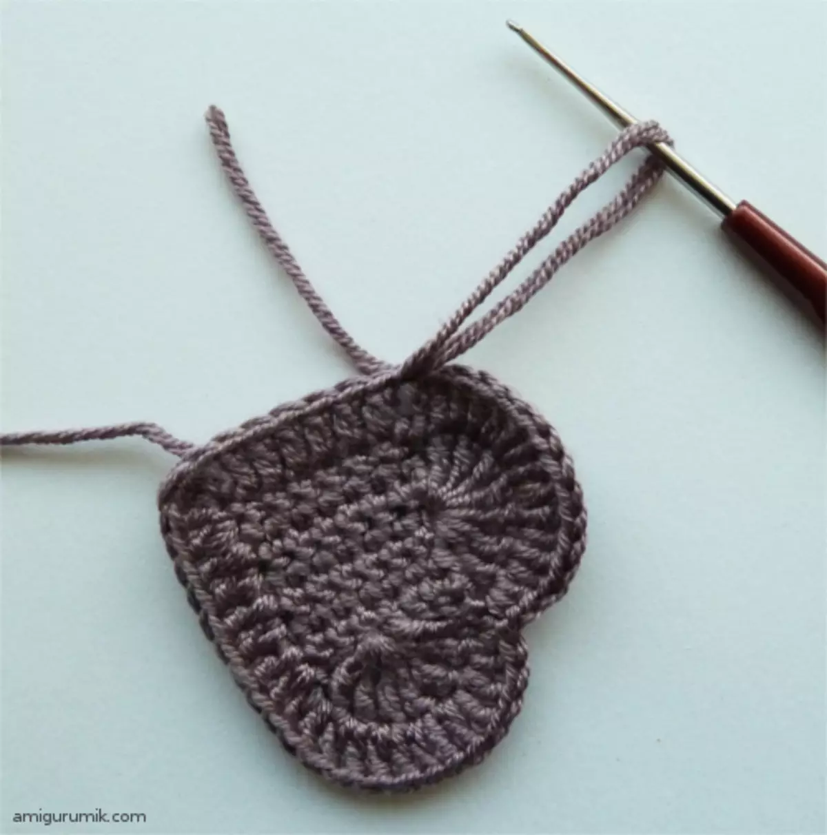 Crochet-kaartskema's mei beskriuwing en fideo