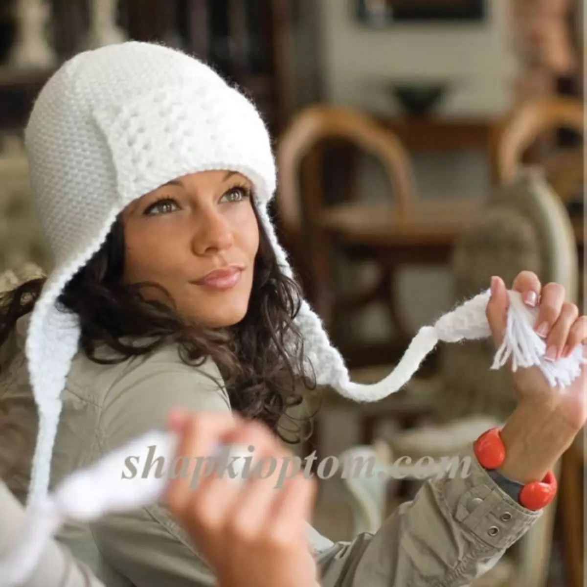 Ženski pleteni šešir za početnike s opisom i shemama