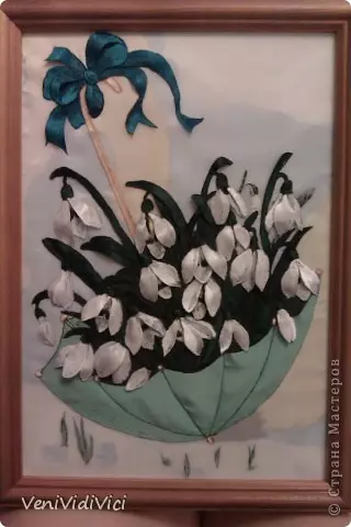 Snowdrops faras ĝin mem de senso: majstra klaso kun fotoj kaj video