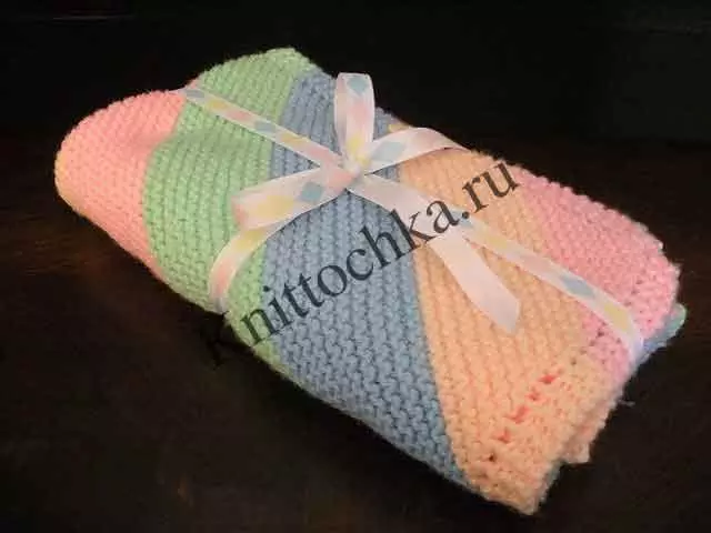 Knitting for Newborns: Blanet, hat, booties, blouse + wêne