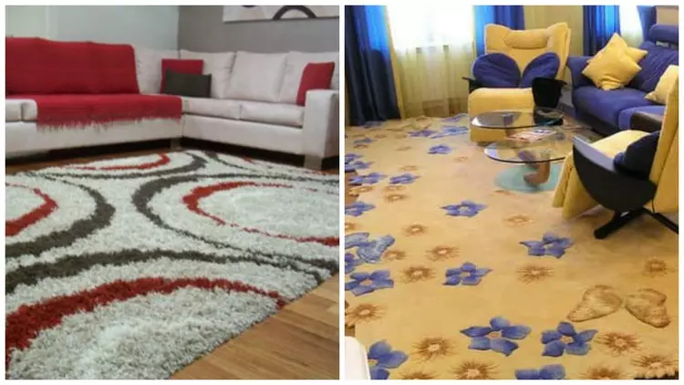 Làm thế nào để chọn một tấm thảm cho nội thất hiện đại? (15 ảnh)