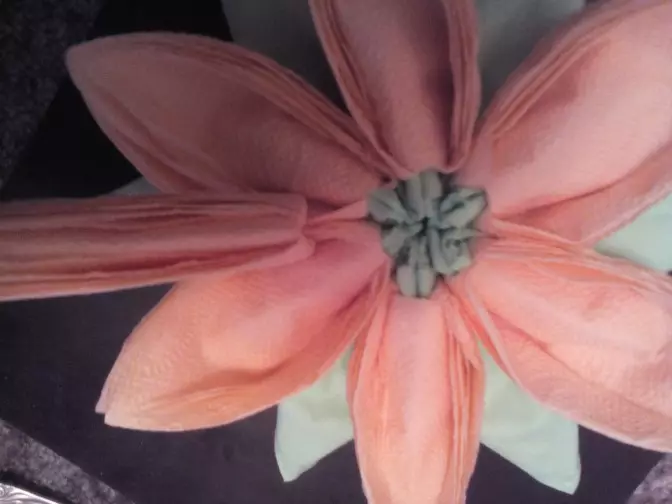 Лилии от салфетки: видео уроци за начинаещи майстори