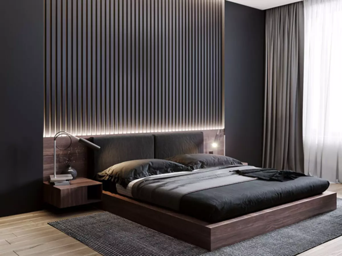 Camera da letto da uomo reale: consigli di design