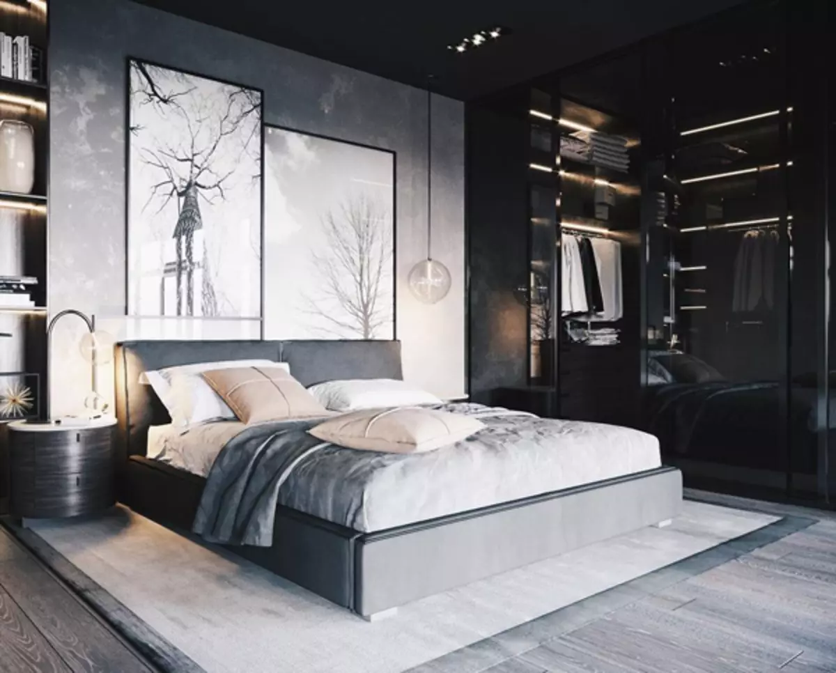 اتاق خواب واقعی مردان: نکات طراح