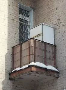 Zamrzivač na balkonu zimi - mogu li staviti