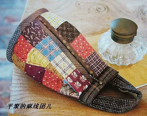 Kantong patchwork saka majalah Jepang - pilihan ide sing akeh