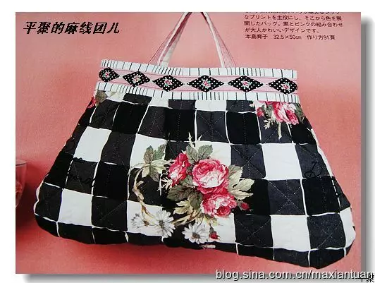 Bolsas de patchwork de revistas japonesas - una gran selección de ideas