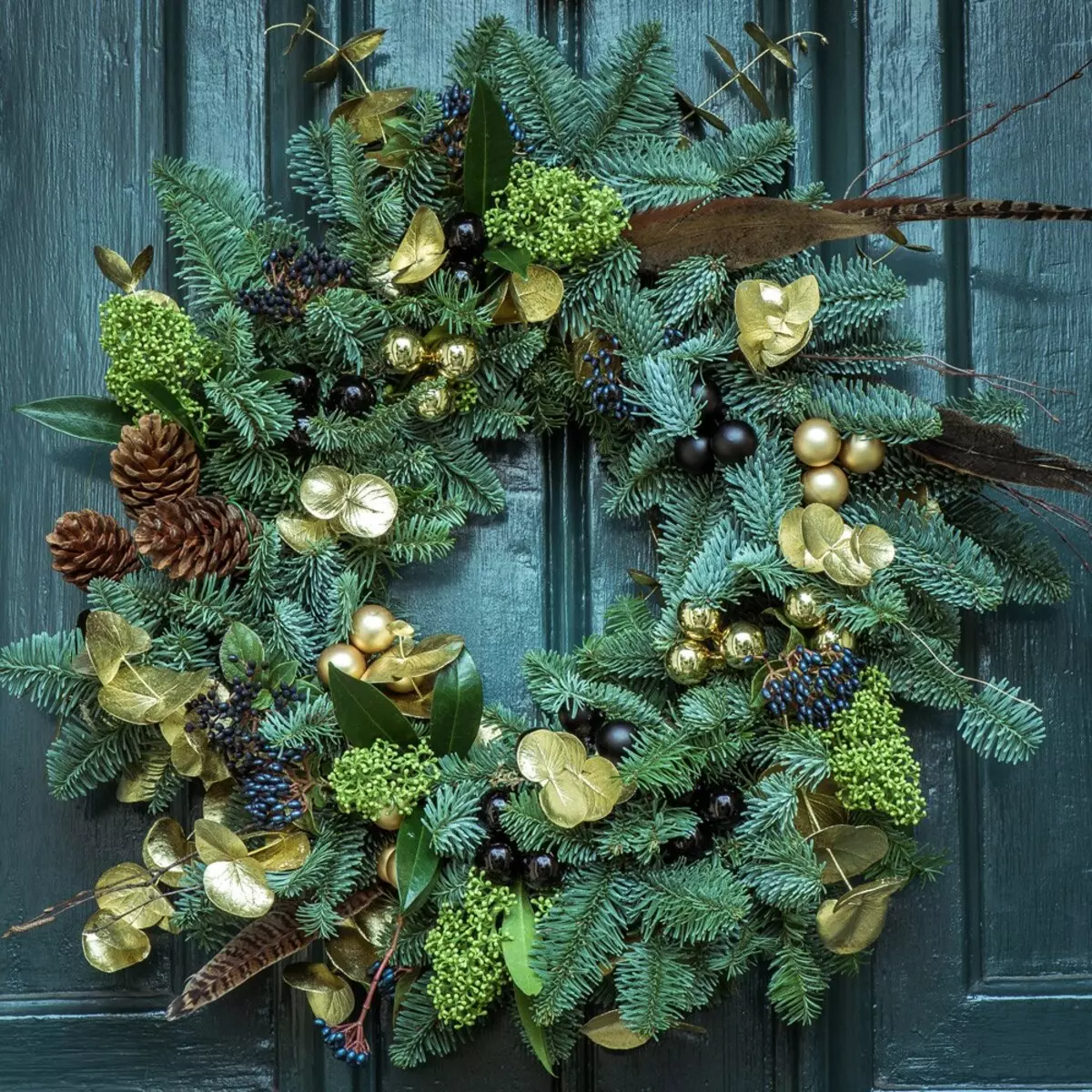 Krismas wreath nke fir alaka