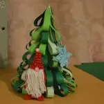 Produksi dekorasi Natal dari kertas: ide-ide terbaik untuk kreativitas