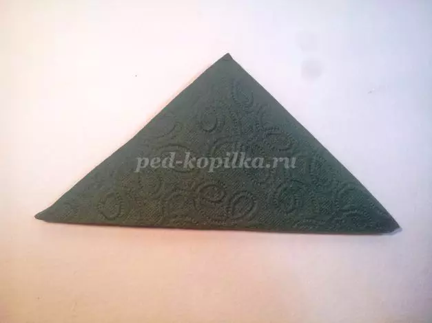 Lotus te fè nan papye napkin papye: klas mèt ak enstriksyon etap-pa-etap