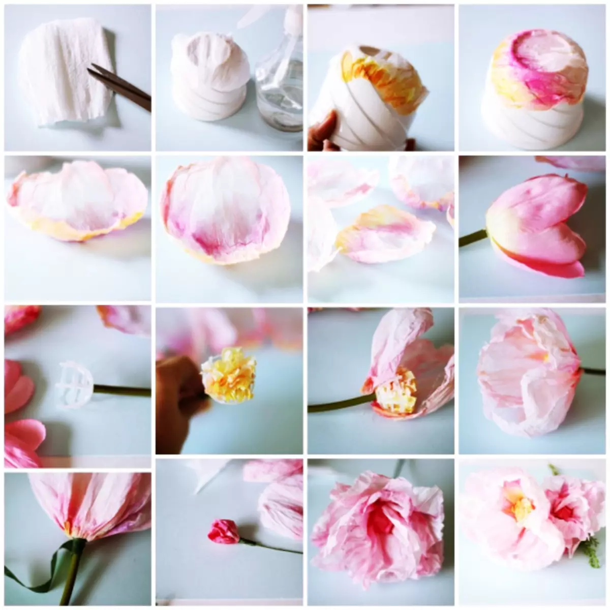 Flores de papel ondulado com suas próprias mãos: como fazer com fotos e vídeos