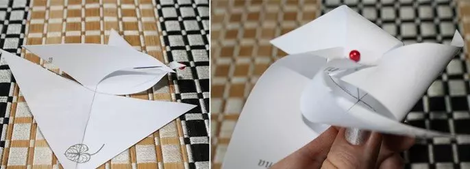 How to make a paper plane - instruction, photo