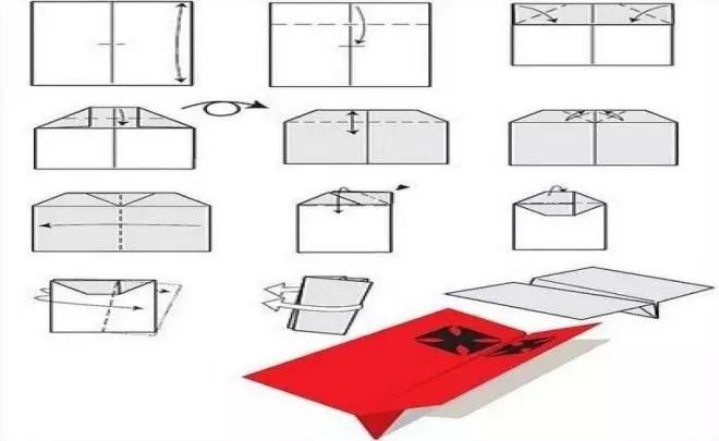 Jak udělat papírové letadlo - instrukce, fotografie
