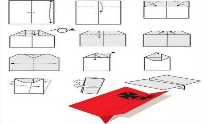 วิธีทำเครื่องบินกระดาษ - คำแนะนำ, ภาพถ่าย
