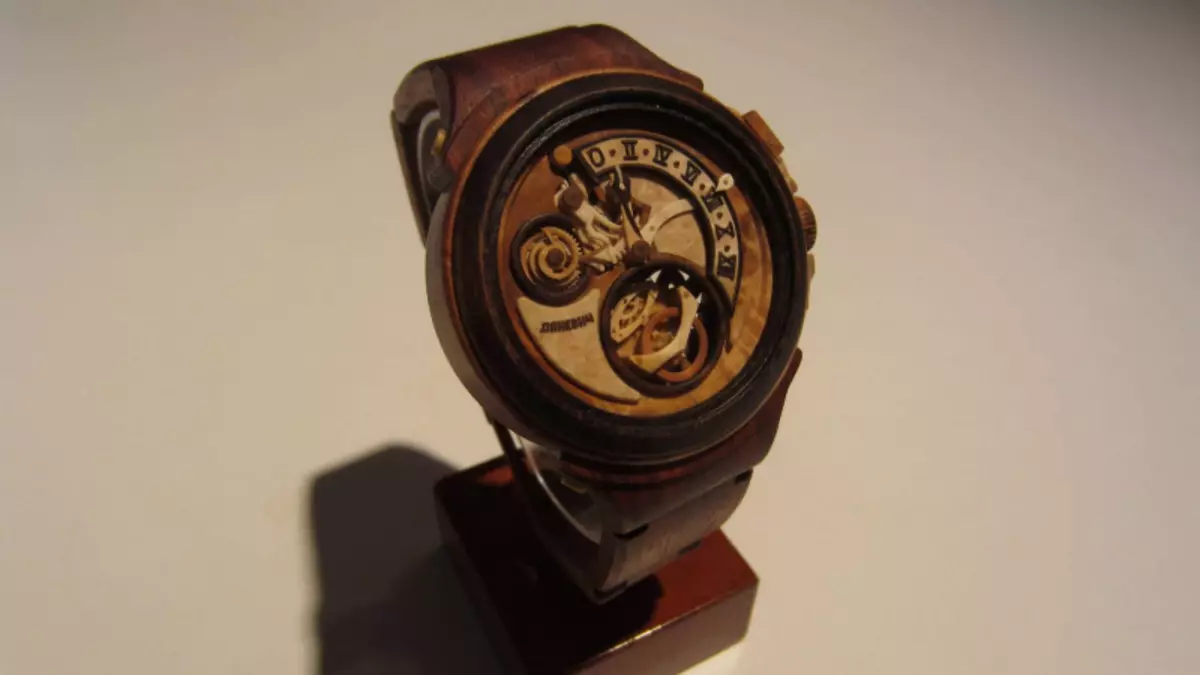 Wristwatches with their own belt hands and styled style