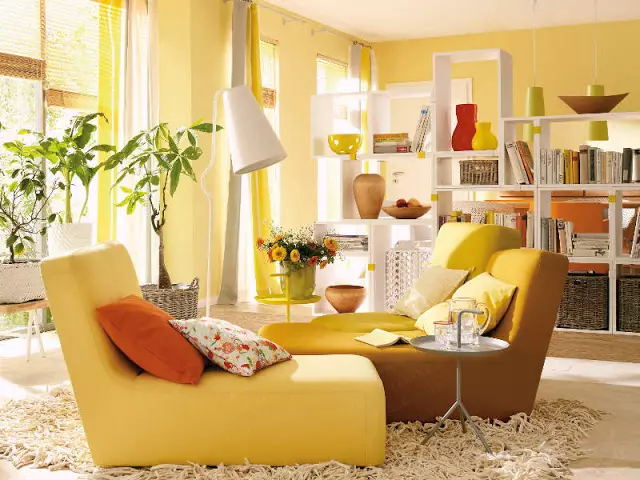 Tapety: Moderná obývacia izba Tallpaper Design