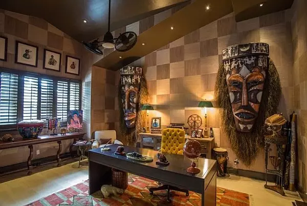 Estil africà a l'interior de l'apartament (50 fotos)