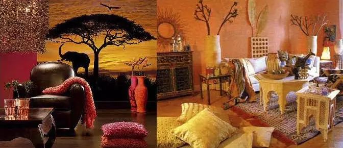 Estilo africano en el interior del apartamento (50 fotos)