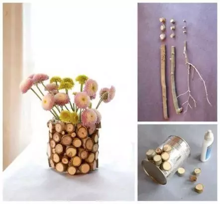 Useful crafts with their own trees and felt with photos