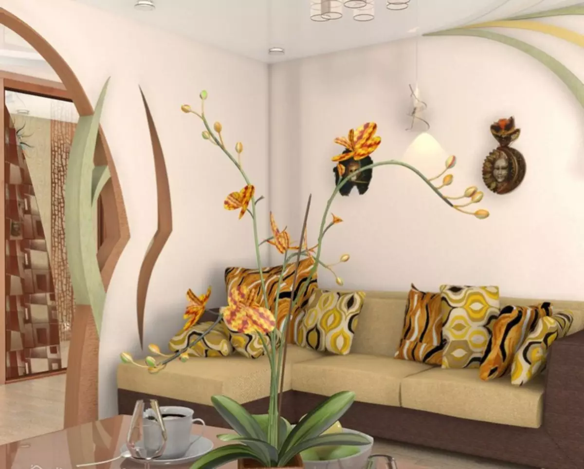 Gaya interior sing paling ora biasa: cara desain apartemen lan ing omah ora kaya wong liya (61 foto)