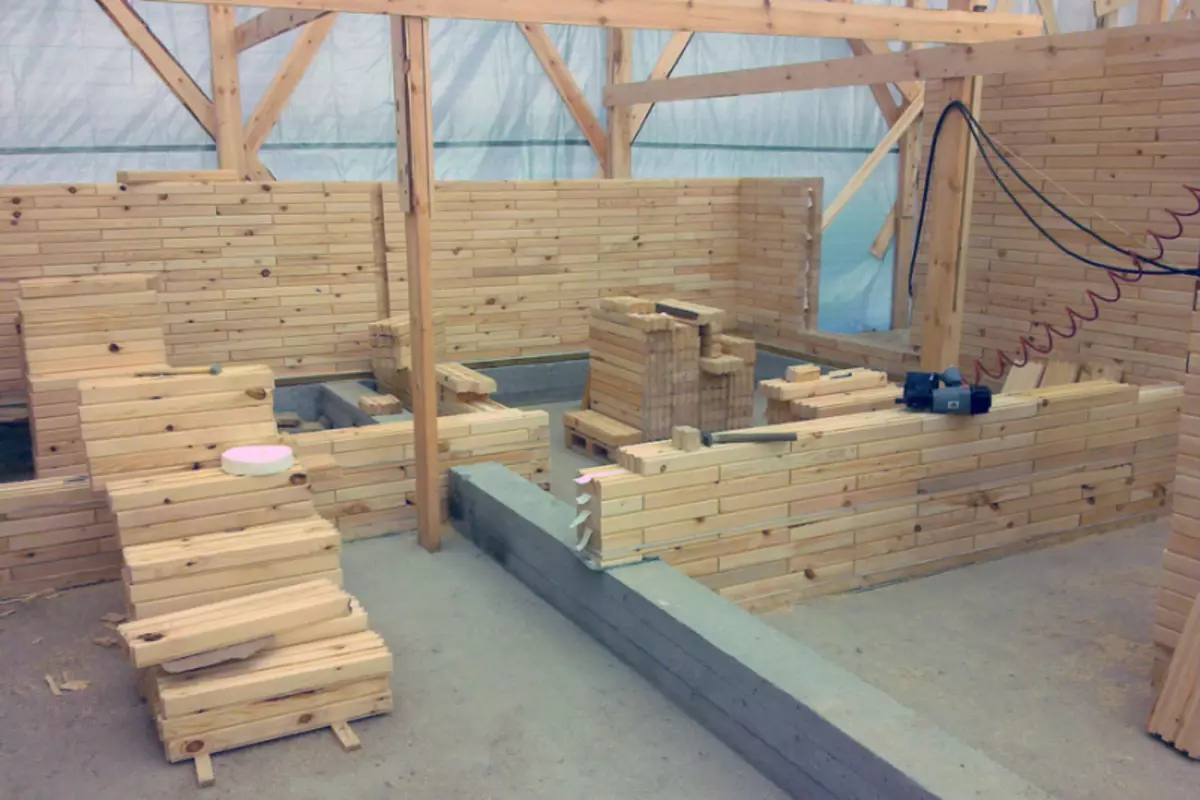 Como facer ladrillos de madeira faino vostede mesmo?