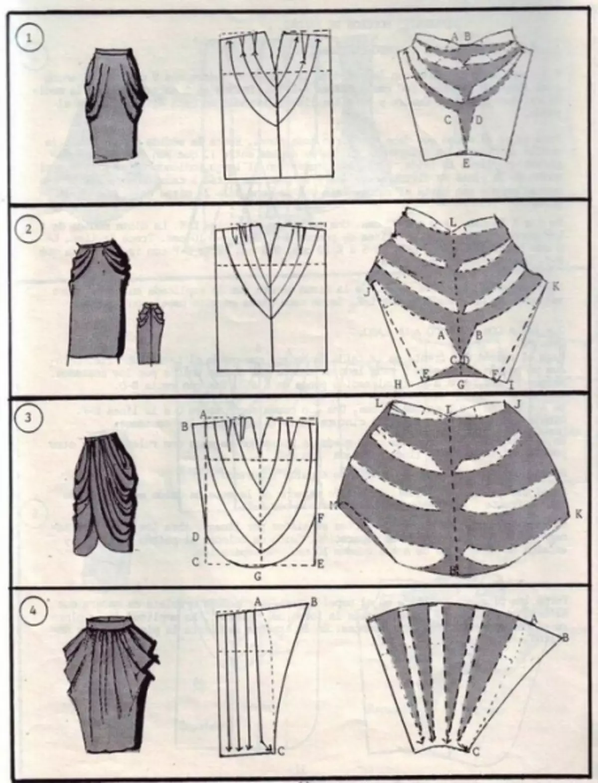 40 prostych kawałków spódniczek