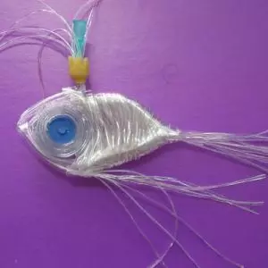 Ikan dari droppers: kelas induk dengan foto dan video