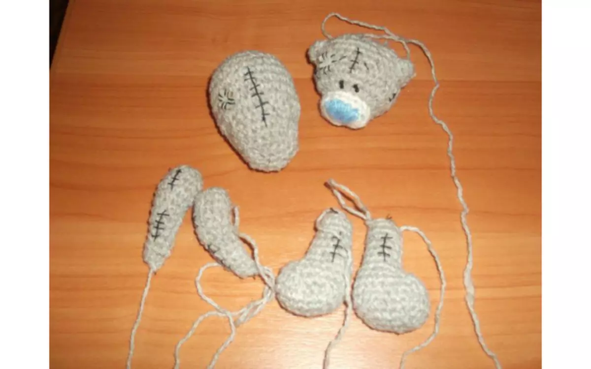 Xoguetes de crochê de punto con esquemas e descricións, clase mestra para tricô para principiantes