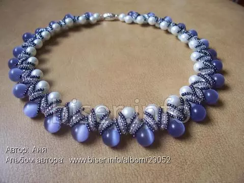 Bead Necklace ug Beads: Paghugas sa Laraw alang sa Mga Magsugod