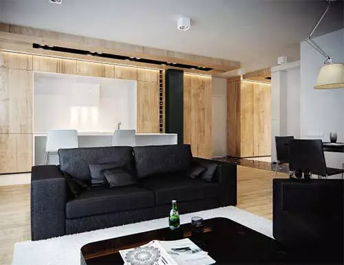 大理石和树：室内设计的高效组合
