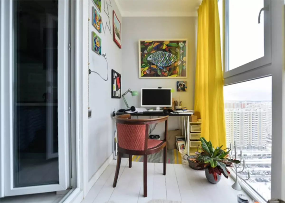 How to make on the balcony working corner [5 ideas for inspiration]