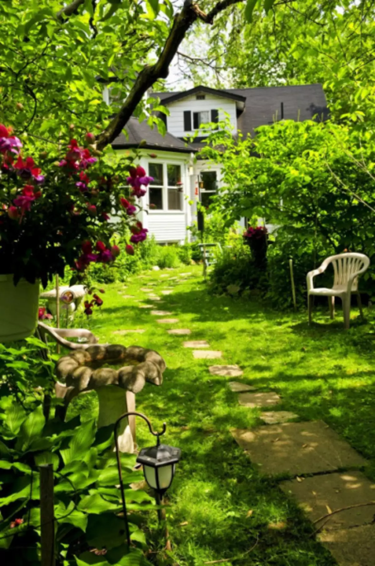 Your Garden in English style: Features of the section