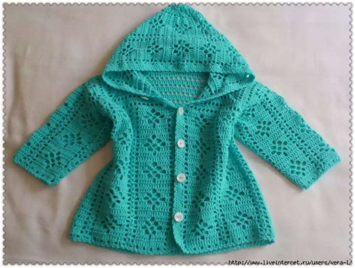 Blouse Crochet untuk seorang gadis: skim capes hangat rajutan, belajar untuk membuat baju baju terbuka dalam foto dan video