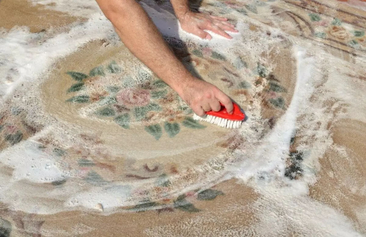 Як очистити килим від шерсті