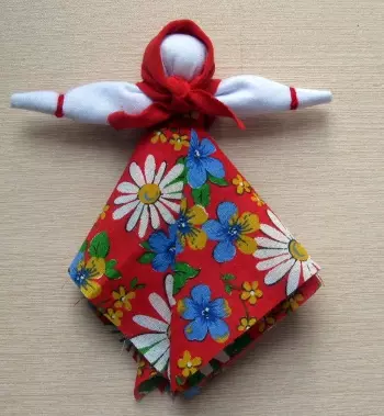 Куклата Maslenitsa го направи тоа сами од ткаенина со фотографии и видеа