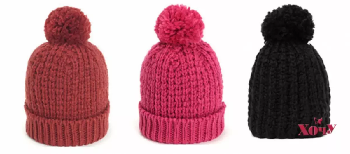 Téli kalap a lányok kötőtűvel: az őszi tartozék és a kalapok kötésének leírásával