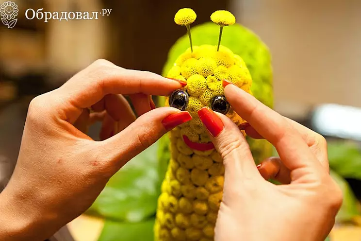 Animals of flowers do it yourself: master class with photo