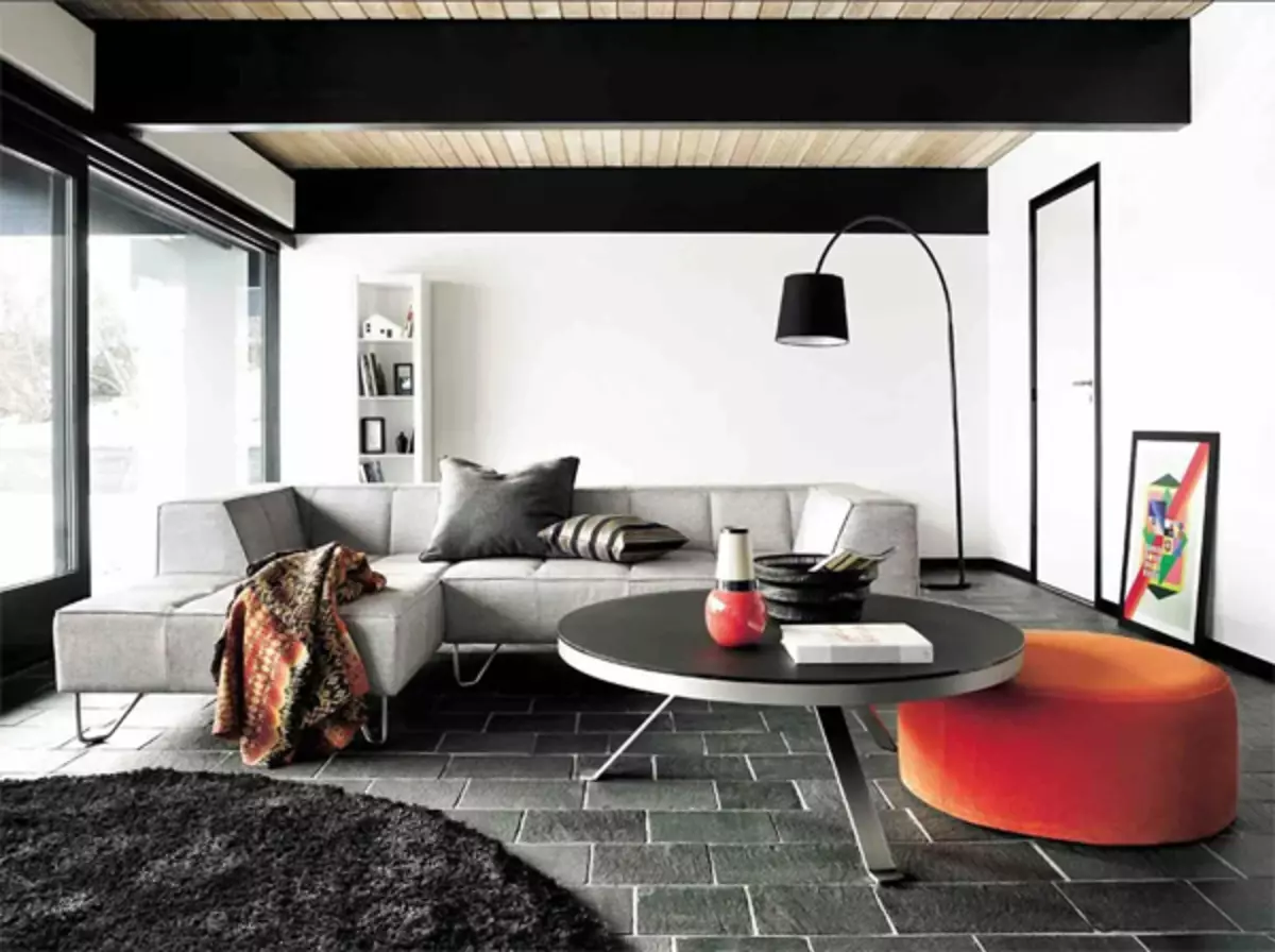 3 çeşit mobilya düzenlemesi: simetrik, asimetrik ve dairesel