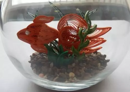 Qızıl balıqları özünüz edin: bir sxem və bir şəkil ilə təsvir
