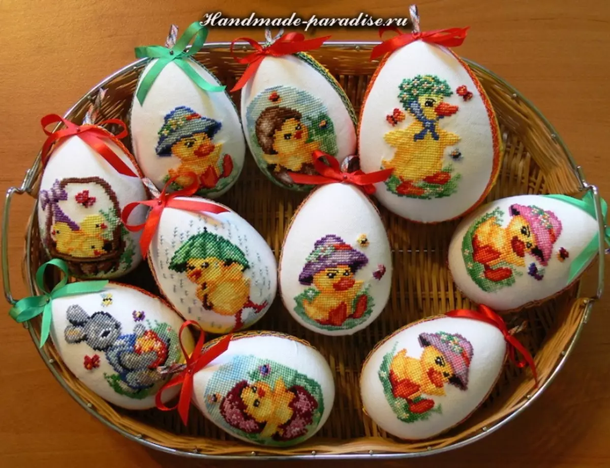 Σχέδια κέντημα για τα αυγά του Πάσχα