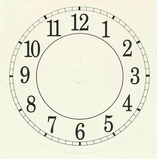 Ukucofa i-Clock kwi-decoupege