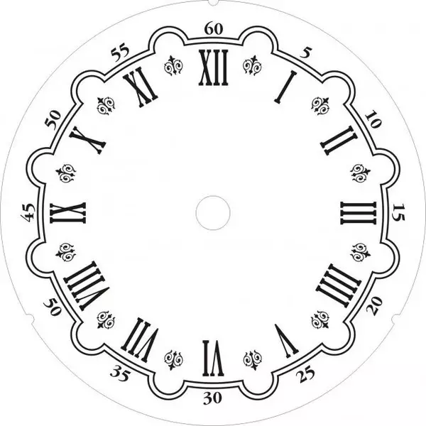 Ukucofa i-Clock kwi-decoupege