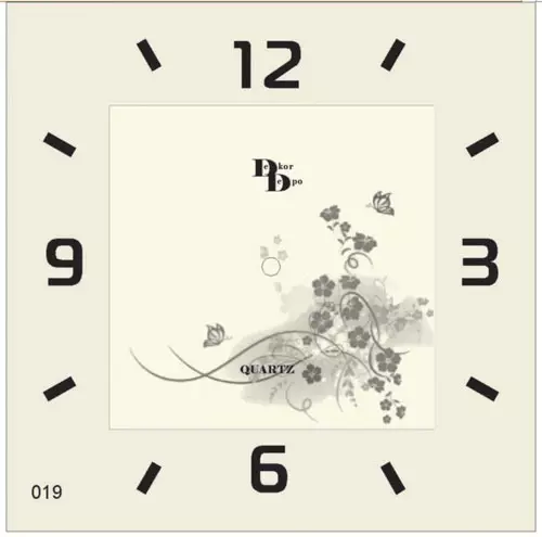 Ukucofa i-Clock kwi-decoupege