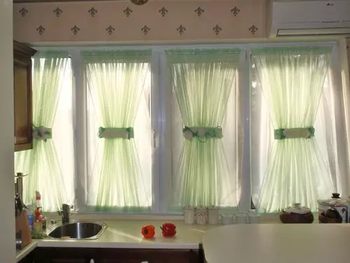 ყველაფერი Curtains Hourglass: როგორ sew და უსაფრთხო