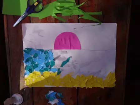 Applicals infantils de paper de colors amb les seves pròpies mans: Imprimeix plantilles